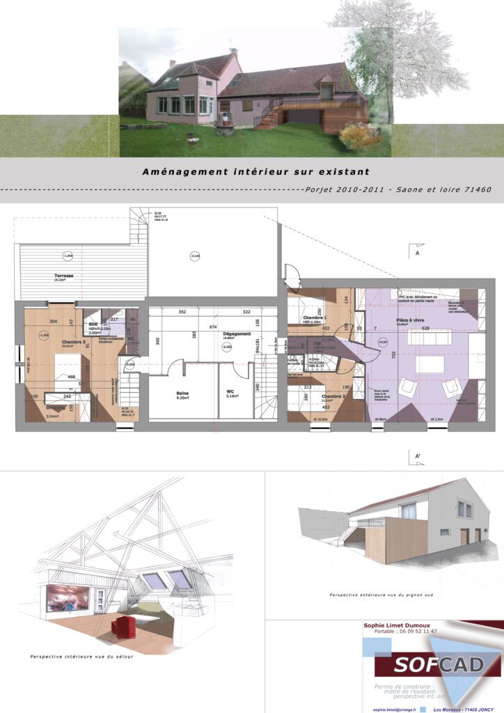 Prestations architecte d’intérieur en Saône-et-Loire (71)